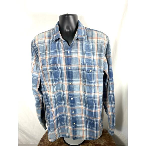 Lucky Brand Classic Fit Plaid Shirt
Men’s Size XL - Picture 1 of 5